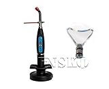 NSKI Dentist Wireless Curing Light-cordless LED Light Lamp Cure Dental Curing Device Black