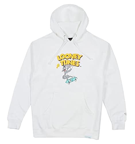 Diamond Supply x Looney Tunes Hoodie (White, l) in Kuwait