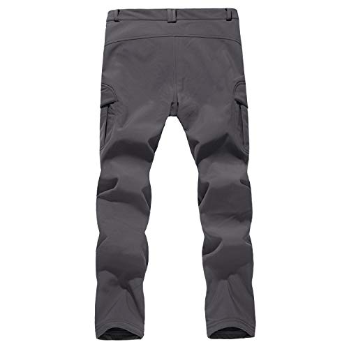 Work Pants for Men Fleece Lined Winter Pants for Men Snow Pants Ski