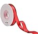 YAMA Red Double Face Satin Ribbon 5/8