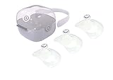 purifyou Premium Nipple Shield, 20mm / 24mm Set of 3 - Non-Toxic, BPA and BPS Free (20mm, Clear)