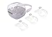 purifyou Premium Nipple Shield, 20mm / 24mm Set of 3 - Non-Toxic, BPA and BPS Free (20mm, Clear) primary