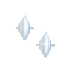 Image of Spectra Backflow Protector with Spectra S2 Spectra S1 and 9 Plus Breastpump Original Spectra Backflow Protector and Spectra Silicone Diaphragm Original Spectra Pump Parts