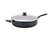 GreenLife Everyday Value 5QT Ceramic Non-Stick Jumbo Sauté Pan with Handle Helper, Black