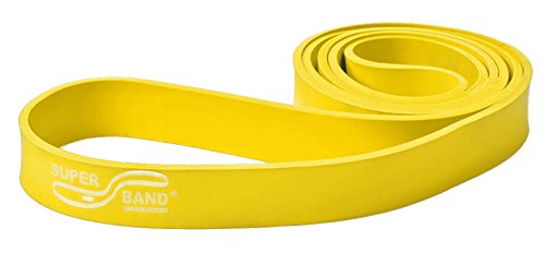 Dittmann Premium Pull-Up Assistance Exercise and Workout Bands - Yellow, 104 cm