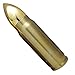 Kollox Bullet, Stainless Steel, Water Bottle, Coffee Mug, Thermos, Vacuum Insulated Double Wall, Keeps Liquid Hot or Cold, Military Inspired, Novelty, 17 OZ (Brass)