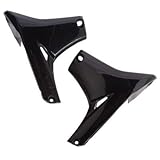 Acerbis Lower Radiator Scoops Black for Yamaha