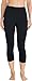 Coolibar UPF 50+ Women's Deep Water Swim Capris - Sun Protective (Medium- Black)