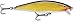 Rapala Flat Rap 10 Fishing lure, 4-Inch, Gold