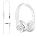 Solo Replacement 3.5mm Audio Cable Cord Wire with in-line Remote Microphone for Beats by Dr Dre Headphones Solo/Studio/Pro/Detox/Wireless/Mixr/Executive/Pill Suppot iOS System (White)thumb 2