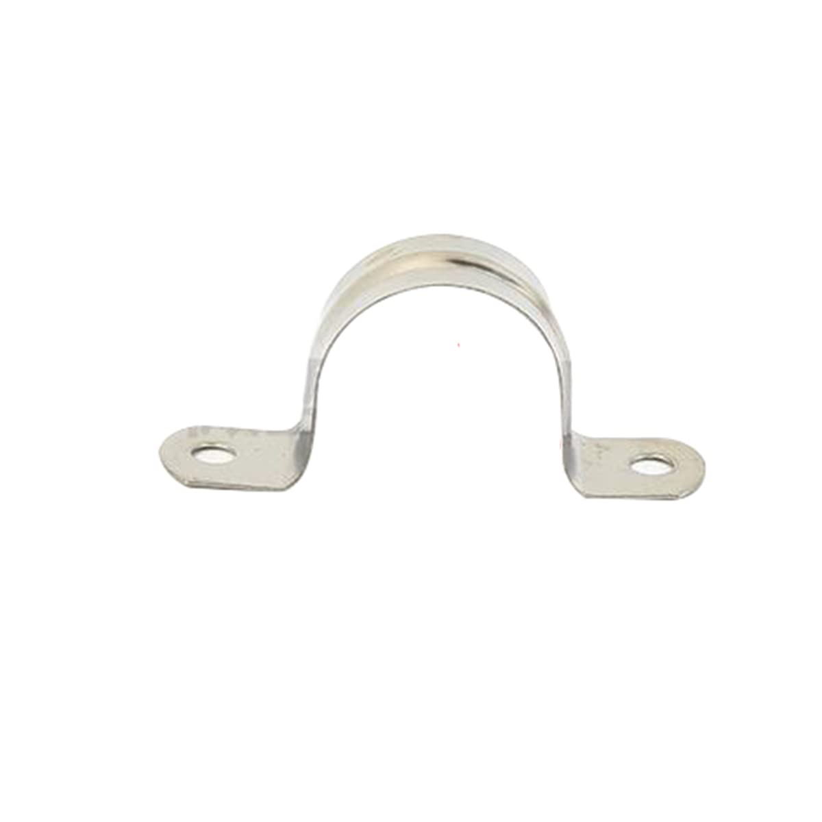 MACHSWON 200mm Strap U Bracket Pipe Clamp 304 Stainless Steel Pipe Clips U Shaped Pipe Straps Saddle Clip Two Hole Tube Strap Tension Clips Hose Clamp