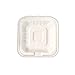 Green Earth 6-inch, 500-Count, Compostable Clamshell, Natural Bagasse (Sugarcane Fiber), Take-Out/to-Go Food Boxes - Biodegradable Containers, Hinged Lid Microwave-Safe Gluten-Free Eco-Friendly