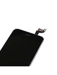 Reemplazo de pantalla LCD de Ayake para iPhone 6s 4.7 "Negro - Ensamblaje de digitalizador de pantalla completo (cámara frontal, altavoz de auricular, botón de inicio preensamblado) con todo el kit de herramientas requerido