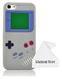 iPhone 6 Case,Retro 3D Game Boy Gameboy Design Style Soft Silicone Cover Case For New Apple iPhone 6 6G 4.7 inch,Not Fit For Apple iPhone 6 Plus 5.5 inch+ Free Cleaning Cloth As a gift (Gray)