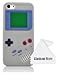iPhone 6 Case,Retro 3D Game Boy Gameboy Design Style Soft Silicone Cover Case For New Apple iPhone 6 6G 4.7 inch,Not Fit For Apple iPhone 6 Plus 5.5 inch+ Free Cleaning Cloth As a gift (Gray)