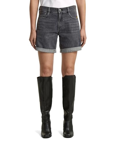 G-Star Women's Judee Denim Shorts, Size: 34, Color Gray