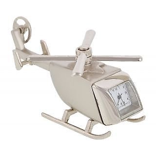 Delhitraderss Helicopter Designe Clock Car Dashboard Watch for -New Hyundai EON