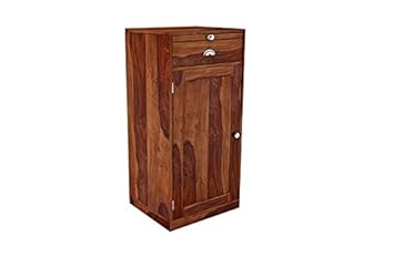 Jangir JDBF216 Bar Cabinet (Medium Glossy Finish, Walnut)