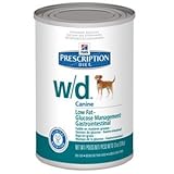 Hill's Prescription Diet w/d Canine Low Fat - Glucose Management - Gastrointestinal Canned Food 12/13-oz cans