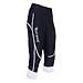 West Biking Women Bike Capri Cycling Breathable Pirate 3D Gel Padded Bicycle Shorts White L Us