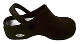 Natural Uniforms - Women's Lightweight Nurse Shoes / Nursing Clogs 9 B(m) US Black