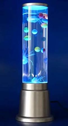 ORGON Wassersäulen LED Lampe Höhe 360 mm 10 W-Bälle Kunststoff Silbern, Klar