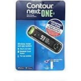 Bayer Contour Next ONE Glucose Monitoring System Wireless Meter and 10 Test Strips