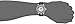 Stuhrling Original Black PVD Mens Watch Red Leather Strap - Swiss Quartz Ronda Movement (Silver Dial)