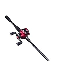 Cadence Fishing BC5 Baitcast Combo 7 + 1 rodamientos de frenos magnéticos ajustables externos, de fibra de carbono, 24 toneladas de varilla de carbono, disponible en mano izquierda y derecha