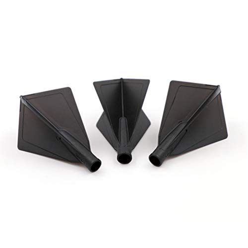 CUESOUL TERO AK4 Black Dart Flights Diamond Shape,Set of 3 pcs(CS-AK4+1ZSYS)