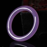 FidgetKute & Beautiful Lavender Purple Jade Jadeite Bangle Bracelet 56-60mm