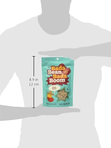 ENLIGHTENED BADA BEAN BADA BOOM CRUNCHY BROAD BEANS SNACKS, RANCH, 4.5 OUNCE