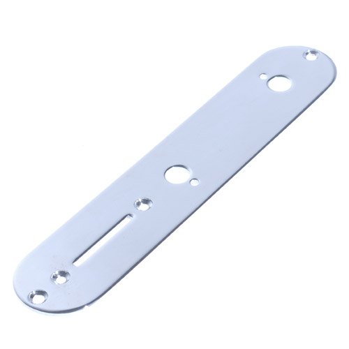 Kmise A1496 Control Plate Chrome for Fender Tele TL Guitar Replacement