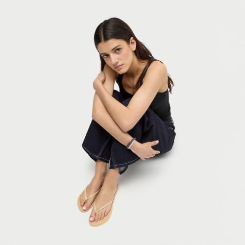 – Slim Logo Pop Up, Chanclas con Logo en Contraste de Color, Silueta Estilizada y Cómoda, Suela Antideslizante, Mujer