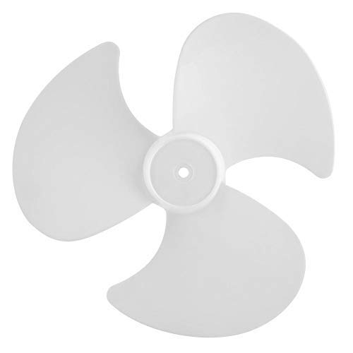Atyhao 2Pcs Plastic Fan Replacement, Household Plastic Fan Blades Replacement, Three Leaves Electric Fan Accessories