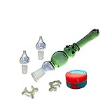 Borosilicate Glass Honey Straw 10