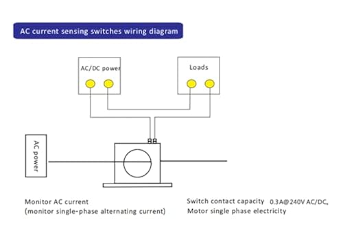 Current Sensing Relay Wiring Diagram