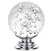 IFOLAINA Kitchen Cabinet Knobs Crystal Round Bubble Glass Handle Decorative Cupboard Dresser Drawer 10 Pcs Bookcase Pull Bathroom