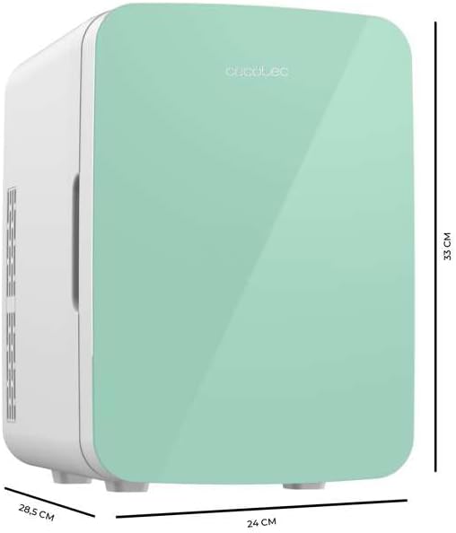 Frigorifero Piccolo Bolero MiniCooling 10L Bahamas Rosa. Capacità 10L. Funzionamento 12-220V. Compatibile con Auto e Roulotte. Funzione Freddo e Caldo. Temperatura Regolabile da 7°C a 65°C