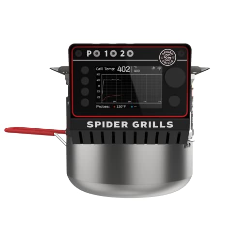 Spider Grills Venom FanPowered Temperature Controller with WiFi Bluetooth and App Control for