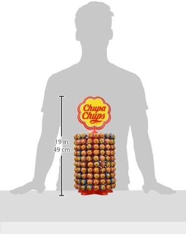 Original, Caramelo com Vara de Sabores Variados, Roda de 200 unidades de 12 gr. (Total 2.400 gr.)