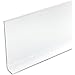 M-D Building Products 4-Inch x 4-Feet Dry Back Vinyl Wall Base, Flexible Dry Back Vinyl Trim with Toe - Easy Install Molding Trim for Floors and Baseboards, White (75317)