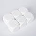 JEVERGN 22mm Large Blank Dice Cubes, Rounded D6 Die Set for DIY Sticker, Teaching, Math - Set of 6