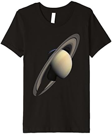 Kids Planet Saturn Tshirt Solar System Planets Astronomy Science 10 Black