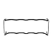 Spectrum Diversified Ashley Stacking 4 Bottle Wine Rack, Black, 8x6.75x16.5 inches