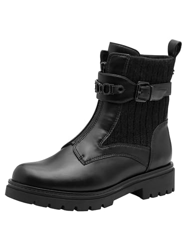 Marco Tozzi Botas de moda para mujer by Guido Maria Kretschmer 2-86401-45, Black Comb, talla 38 EU, Peine Negro, 38 EU