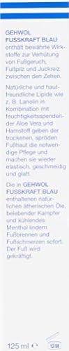 Gehwol Foot Cream Blue 125ml - Dry Rough Cracked Skin Lanolin Daily Care view 10