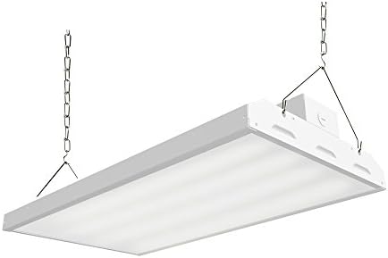 ELECTRICAL SUPPLY 2FT 110w LED Linear High Bay Light, 14850 lumen, 4000k DLC 4.2 Qualified and UL Certified,5 years warranty,Commercial Lighting Indoor Industrial Warehouse Lighting