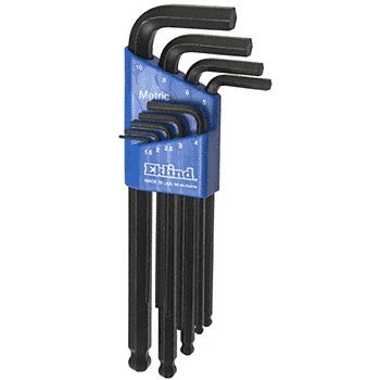 CRL Long Arm Metric Sized Allen Wrench Set - 13609