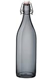 Bormioli Rocco Giara Bottle, 33.75-Ounce, Gray